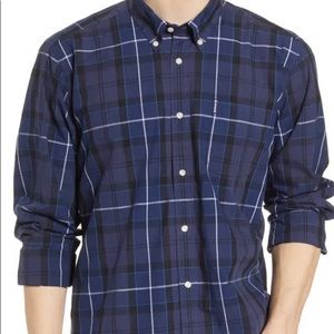 Barbour Sandwood Tartan Poplin Button-Down Shirt